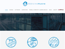 Tablet Screenshot of officinenuove.it